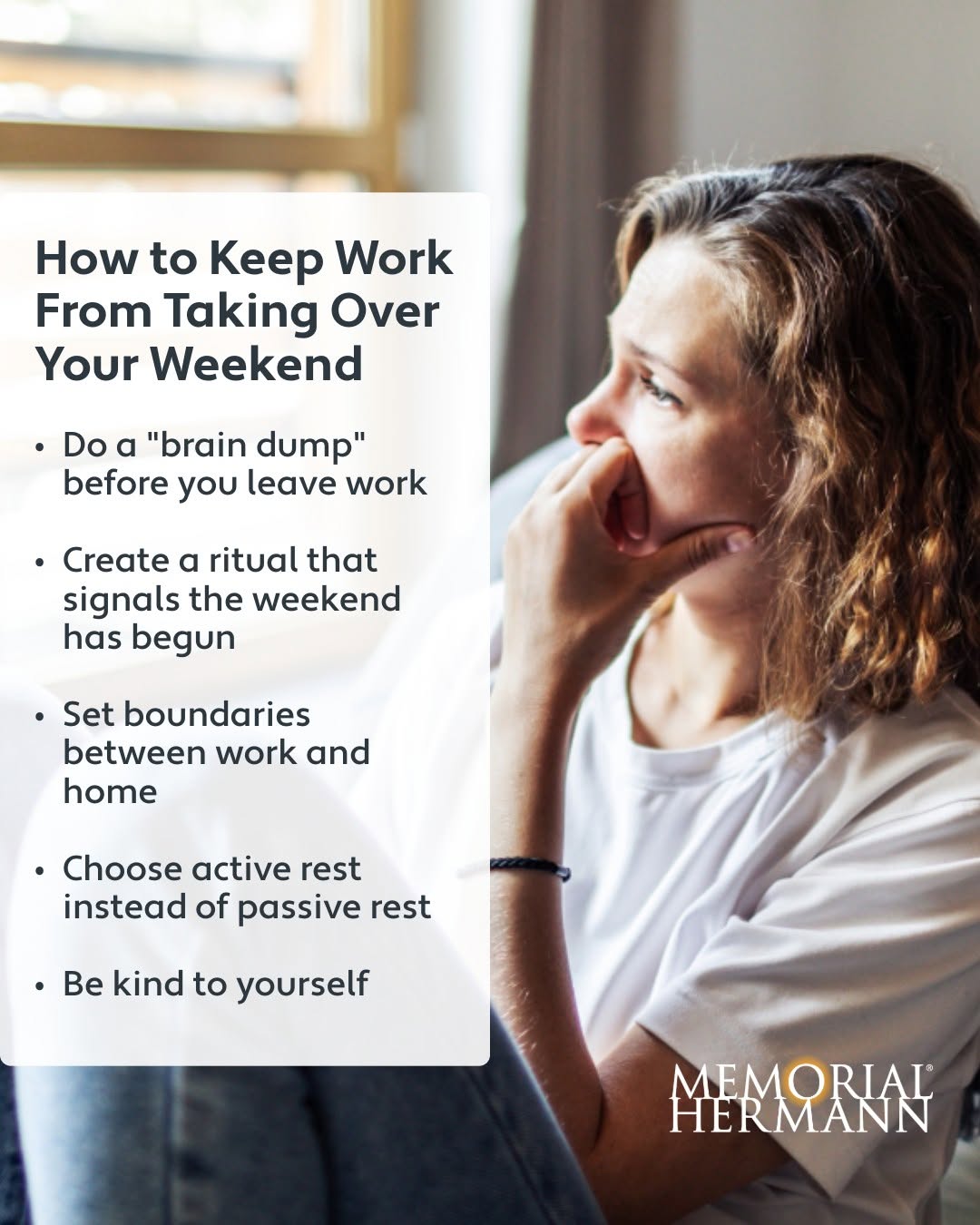Instagram post by Dr. Tony Primomo: For many people Sunday afternoon can cause anxiety for the week ahead. Thoughts turn to Monday's meetings, unfinished projects and everythin…