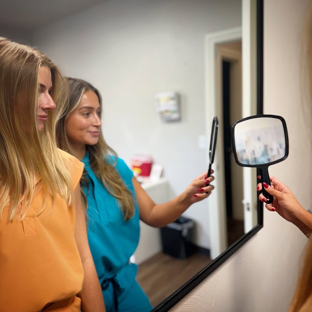 Instagram post by Dr. Tracy Kuykendall: Ready to glow up for summer? ✨ Book your appointment with board-certified Dermatologist, Dr Tracy Kuykendall today! Let’s get your skin summ…