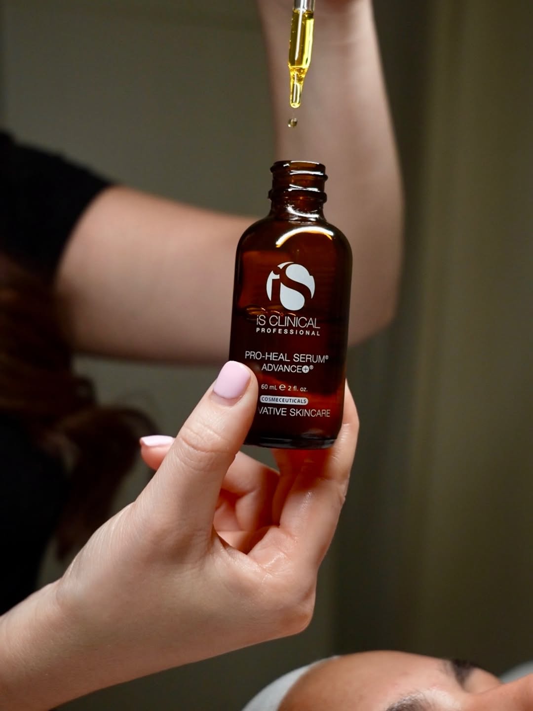 Instagram post by Dr. Trang Vo-Nguyen: There’s a reason this is the first thing we recommend (and the first thing we restock on our own shelves ). @isclinical ProHeal works to vis…