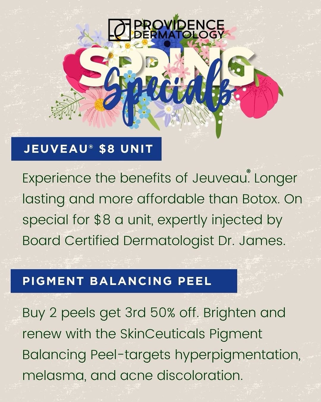 Instagram post by Dr. Travis James, DO: These deals won’t stick around… but your results will! ◦⦿◎ Jeuveau is changing the game -smoother skin, longer-lasting results, and only $8/…