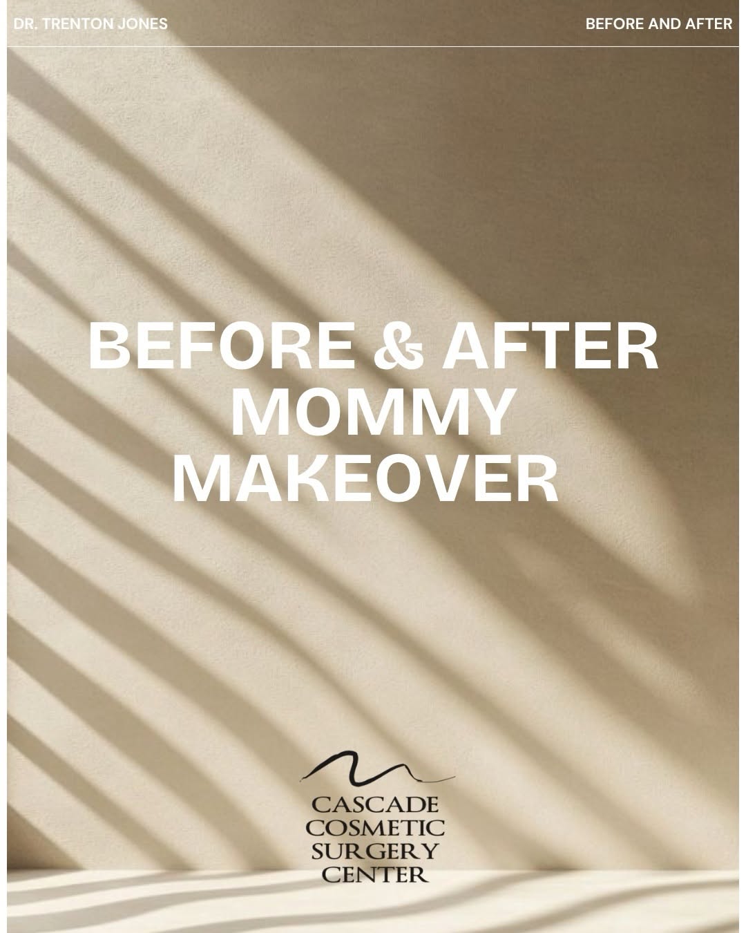 Instagram post by Dr. Trenton C. Jones: ✨ Mommy Makeover Transformation ✨ A beautifully customized combination of procedures to enhance shape, contour, and overall balance 💫 Proce…