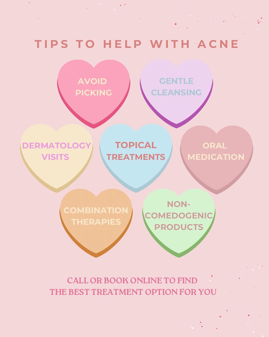Instagram post by Dr. Tyler Moss, DO: Happy Valentine’s Day! 💌 Love is in the air, but so is clear, radiant skin! Don’t let acne hold you back from feeling confident on this spe…