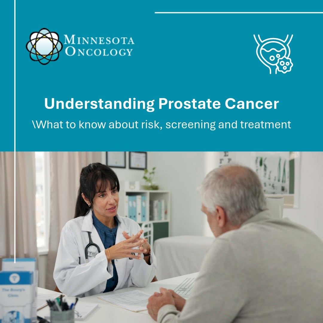 Instagram post by Dr. Valerie Lemaine: Prostate cancer is one of the most common cancers among men, but there’s still a lot to learn about it. From PSA levels and screening to tre…