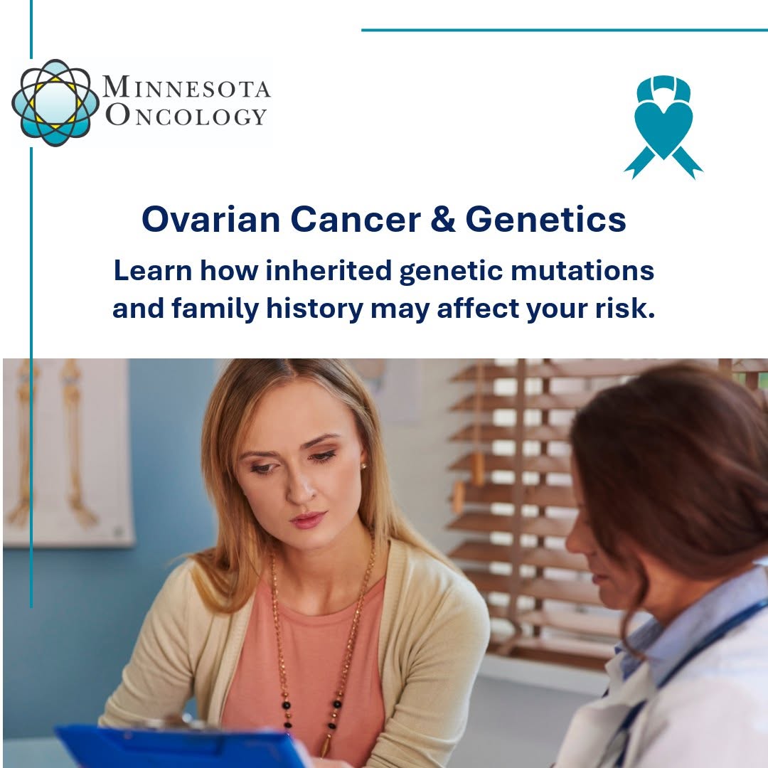 Instagram post by Dr. Valerie Lemaine: Could ovarian cancer run in your family? Understanding inherited risk factors and your family history can help you better understand your ri…