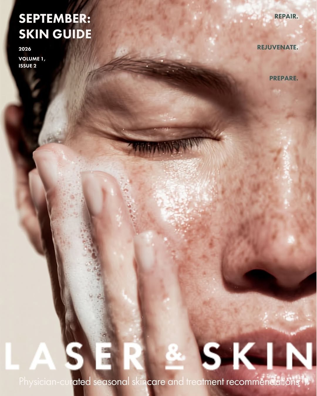 Instagram post by Dr. Vera A. Chotzen: Your Fall skin reset starts now. 🧴✨Issue 2 of the Skin Guide is here, focusing on the three pillars of healthy skin: Repair, Rejuvenate, an…