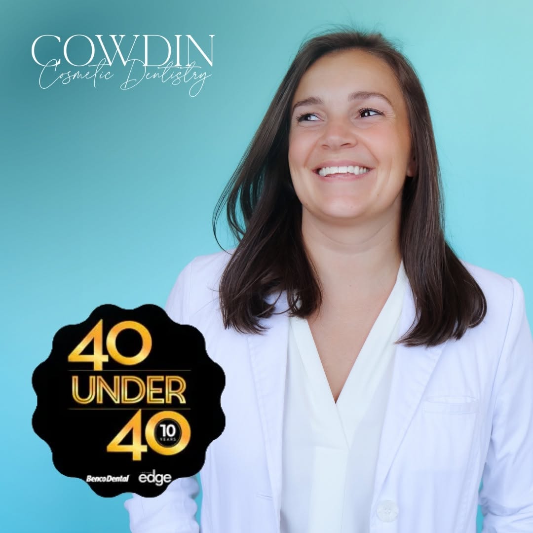 Instagram post by Dr. Vicki Borowski: A Passion for Transforming Smiles at Cowdin Cosmetic Dentistry. Nothing beats the feeling of a healthy, confident smile, and that’s what we …