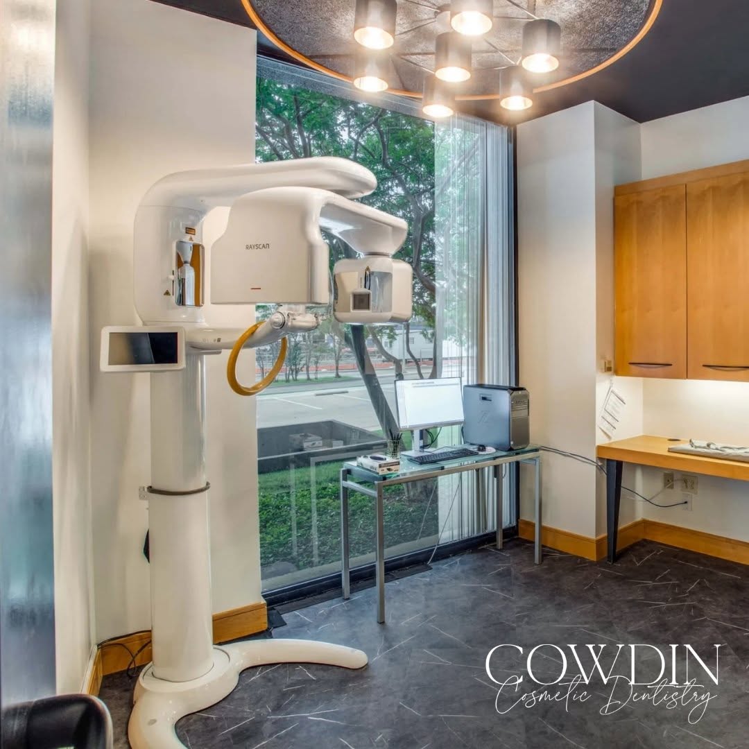 Instagram post by Dr. Vicki Borowski: Looking Beyond What the Eye Can See: The Benefits of CBCT Technology in Understanding Oral Health. At Cowdin Cosmetic Dentistry, we embrace …