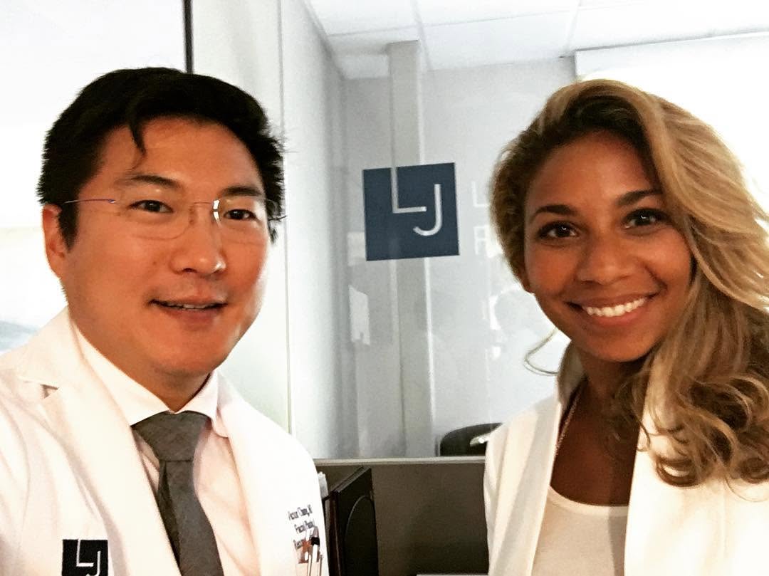 Instagram post by Dr. Victor Chung: The lovely @queen_b_rn stopped by #ljfps for an update on the latest from @zoskinhealth. She's a nurse injector who knows how to achieve saf…