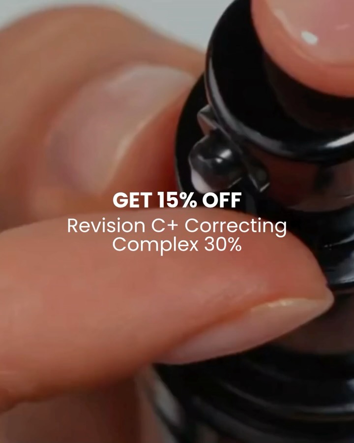 Instagram post by Dr. Victor Ferrari: Brighter, firmer-looking skin starts with Vitamin C 🍊 Only a few days left — save 15% on Revision C+ Correcting Complex 30%! This powerful …