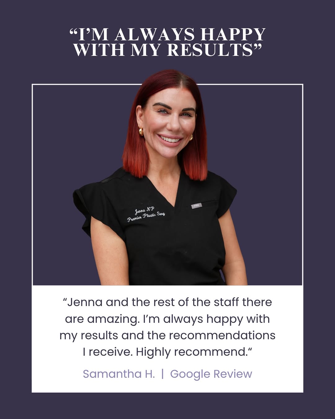 Instagram post by Dr. Victor Ferrari: Results you can feel good about ⭐️⭐️⭐️⭐️⭐️ We’re so grateful that our patients trust our providers to help them feel like the best version o…