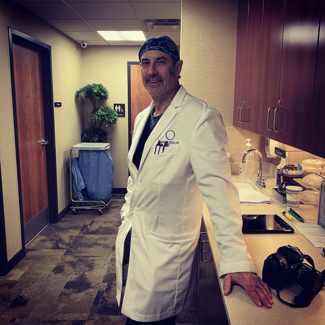Instagram post by Dr. Vincent D. DiNick, D: Seeing patients all day!! Happy Saturday!! #plasticsurgery #surgeonlife
