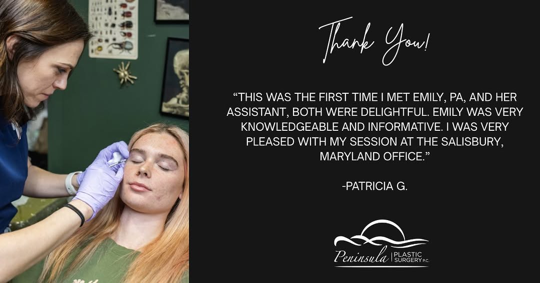 Instagram post by Dr. Vincent J. Perrotta: We love when our patients take the time to leave such amazing reviews about our providers! Thanks so much for your kind words Patricia! 💙