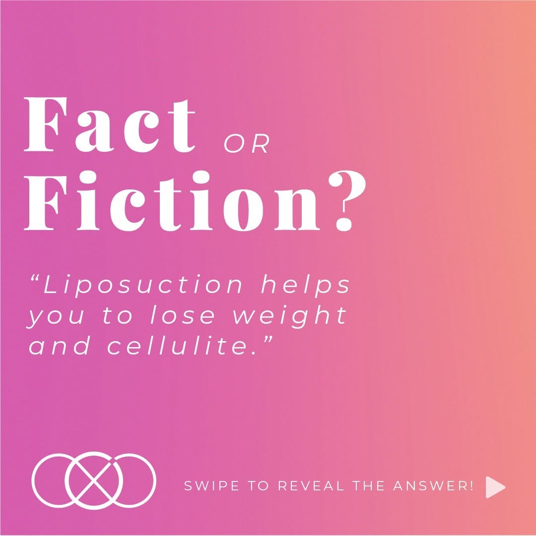 Instagram post by Dr. Vinod V. Pathy: Many view liposuction as an alternative to dieting as a weight loss option. Although Liposuction removes fat and shapes the body, it is not …