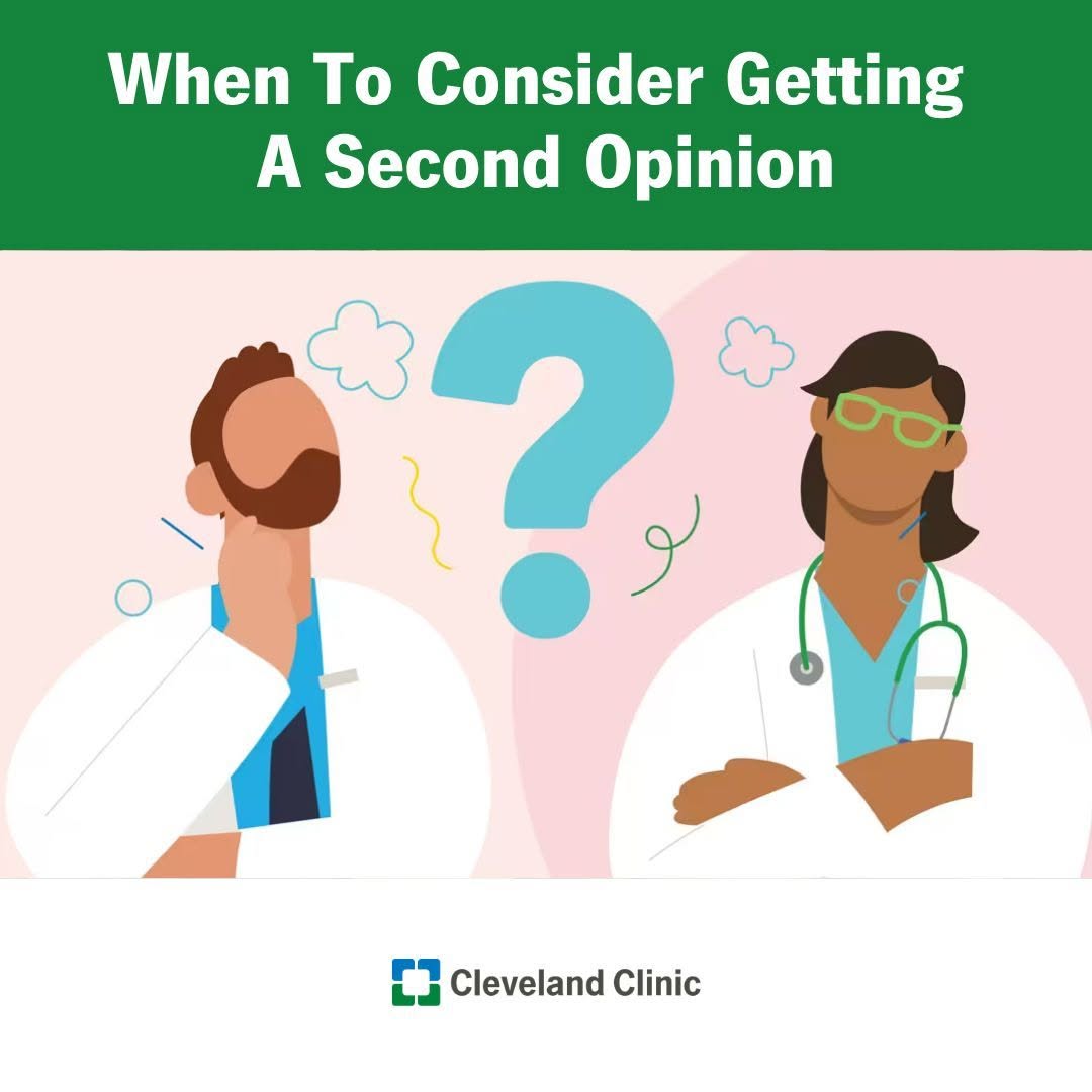 Instagram post by Dr. Vladlen Kim: Major medical decisions can feel overwhelming, especially after a new diagnosis or recommendation for surgery. Seeking a second opinion m…