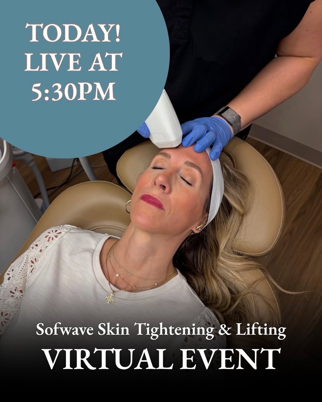 Instagram post by Dr. W. Cooper Scurry Jr.: It’s the BIG day! Have you registered yet? ✨ TODAY at 5:30pm, Cooper Scurry Facial Plastic Surgery goes live online for our Sofwave Virtual …