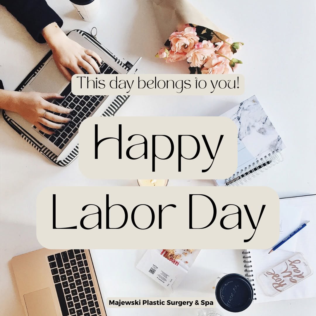 Instagram post by Dr. W. Tomasz Majewski: Our office will be closed on Monday, September 2nd in observance of Labor Day.