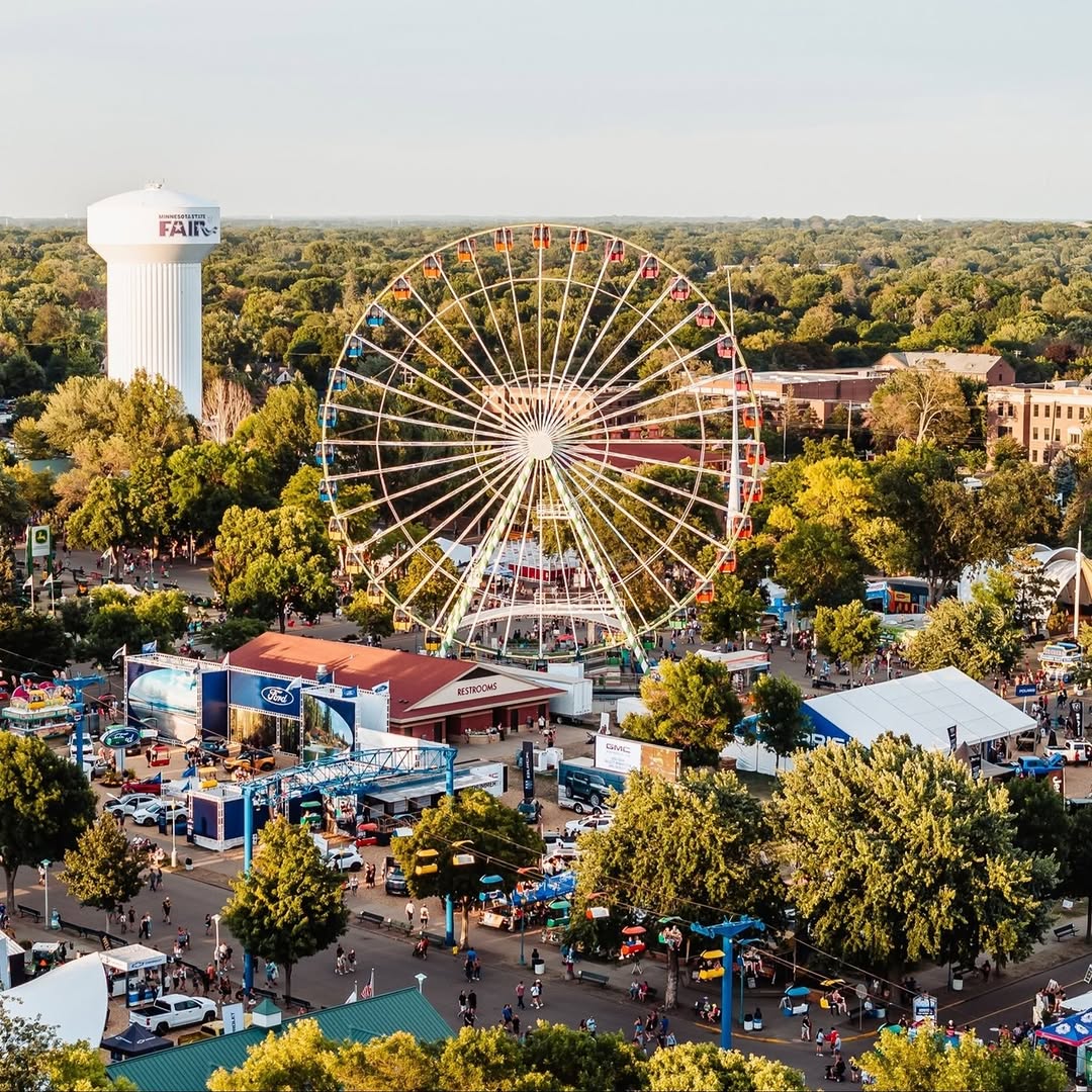 Instagram post by Dr. Warren Schubert: 🎡 Headed to the @MNStateFair? HealthPartners will be there all 12 days! Here’s where to find us: 👶 Lactation Station at the @myTalk1071 bo…