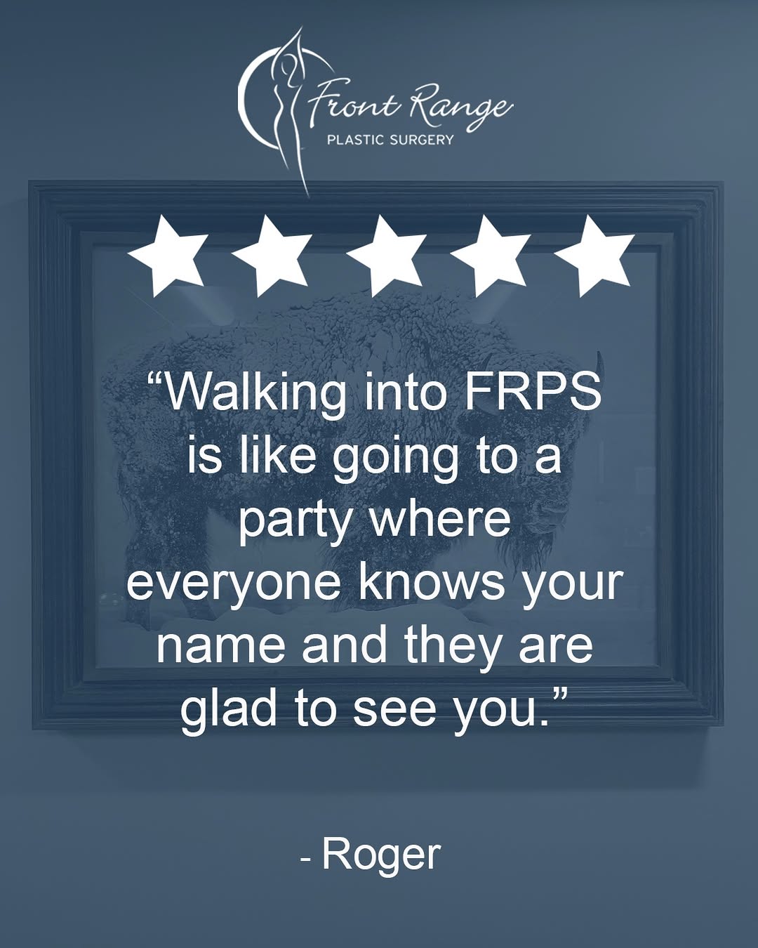 Instagram post by Dr. Warren Schutte: You’ve said it best, Roger! When you love what you do, everyday feels like a party!🎉 We love getting to see all of our patients and celebra…