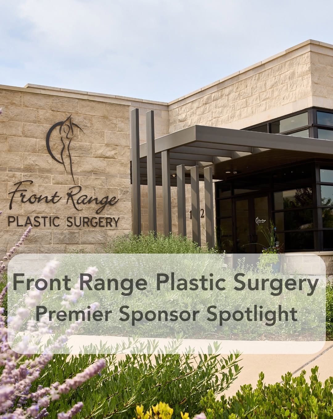Instagram post by Dr. Warren Schutte: Community is built through people who choose to invest in one another. 💙 We’re incredibly grateful to Front Range Plastic Surgery for being…