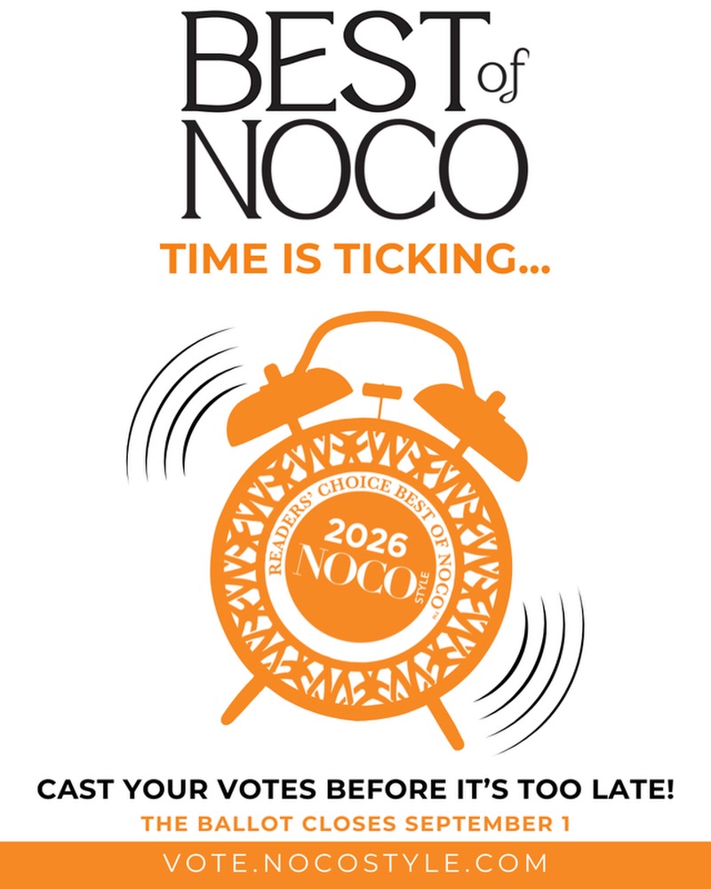 Instagram post by Dr. Warren Schutte: Time is ticking! Best of NOCO voting closes tomorrow, September 1st. Visit vote.nocostyle.com to show Dr. Schutte + Front Range Plastic Surg…