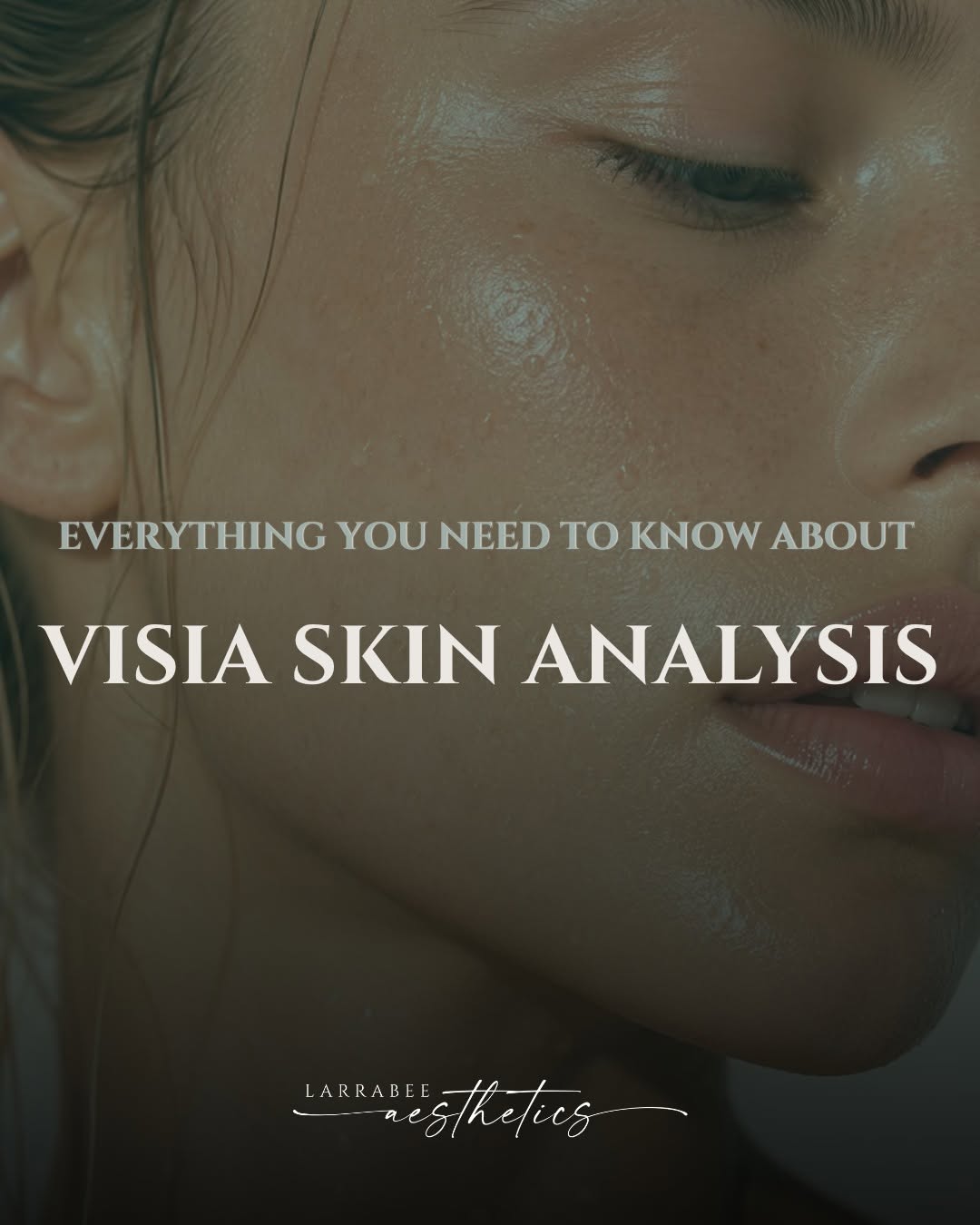 Instagram post by Dr. Wayne F. Larrabee: Your skin has a story — and Visia helps us read it! Most skin concerns start beneath the surface long before they become visible. The Visia …