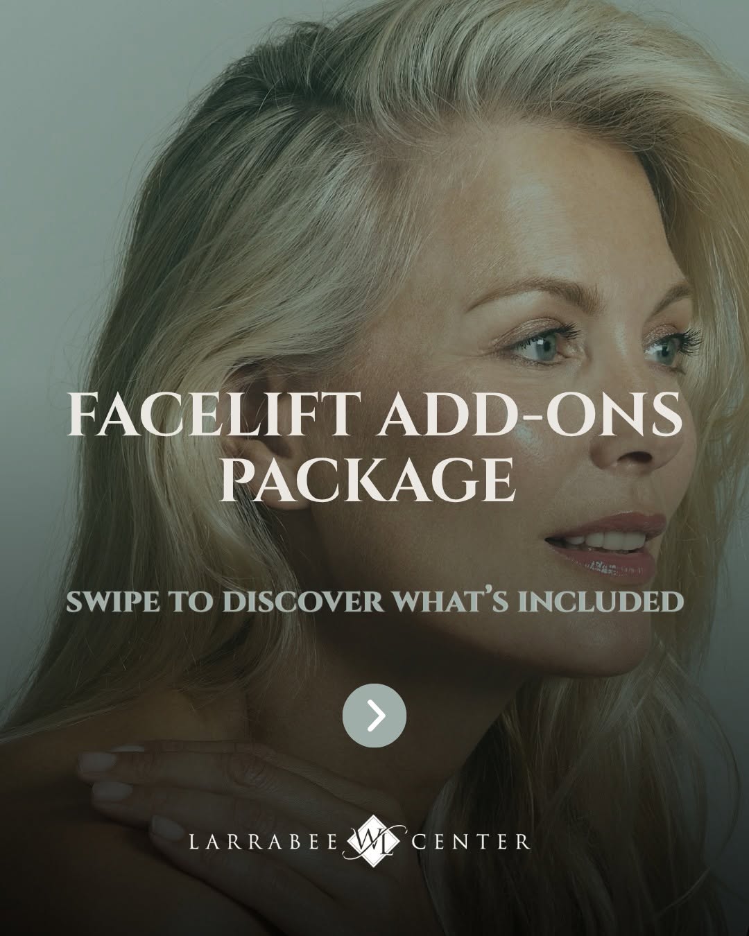 Instagram post by Dr. Wayne F. Larrabee: Your facelift results deserve the best possible recovery — and we have put together everything you need to make that happen! Our Facelift Ad…