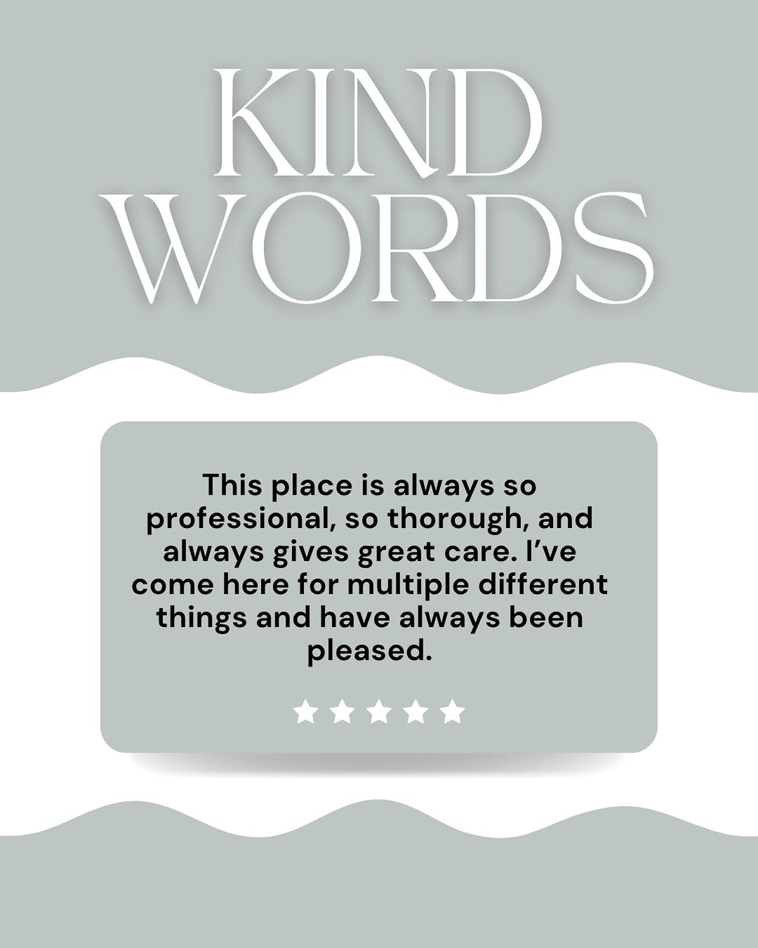 Instagram post by Dr. Wendy McFalda, DO: Thank you so much for your kind review! We truly appreciate you taking the time to share your experience with us. Your support and thoughtfu…