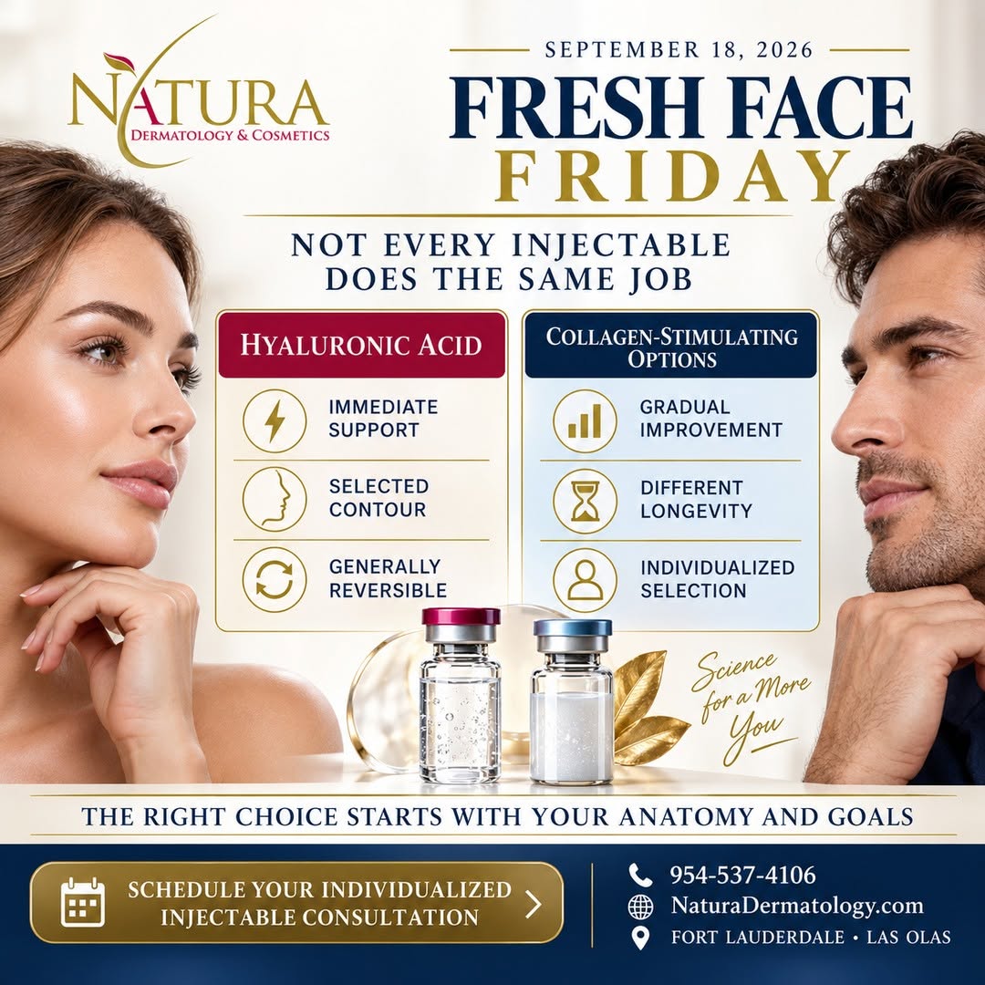 Instagram post by Dr. Will Richardson: ✨ FRESH FACE FRIDAY ✨ “Filler” is often used as one broad term, but injectable treatments can work in very different ways. Hyaluronic-acid f…
