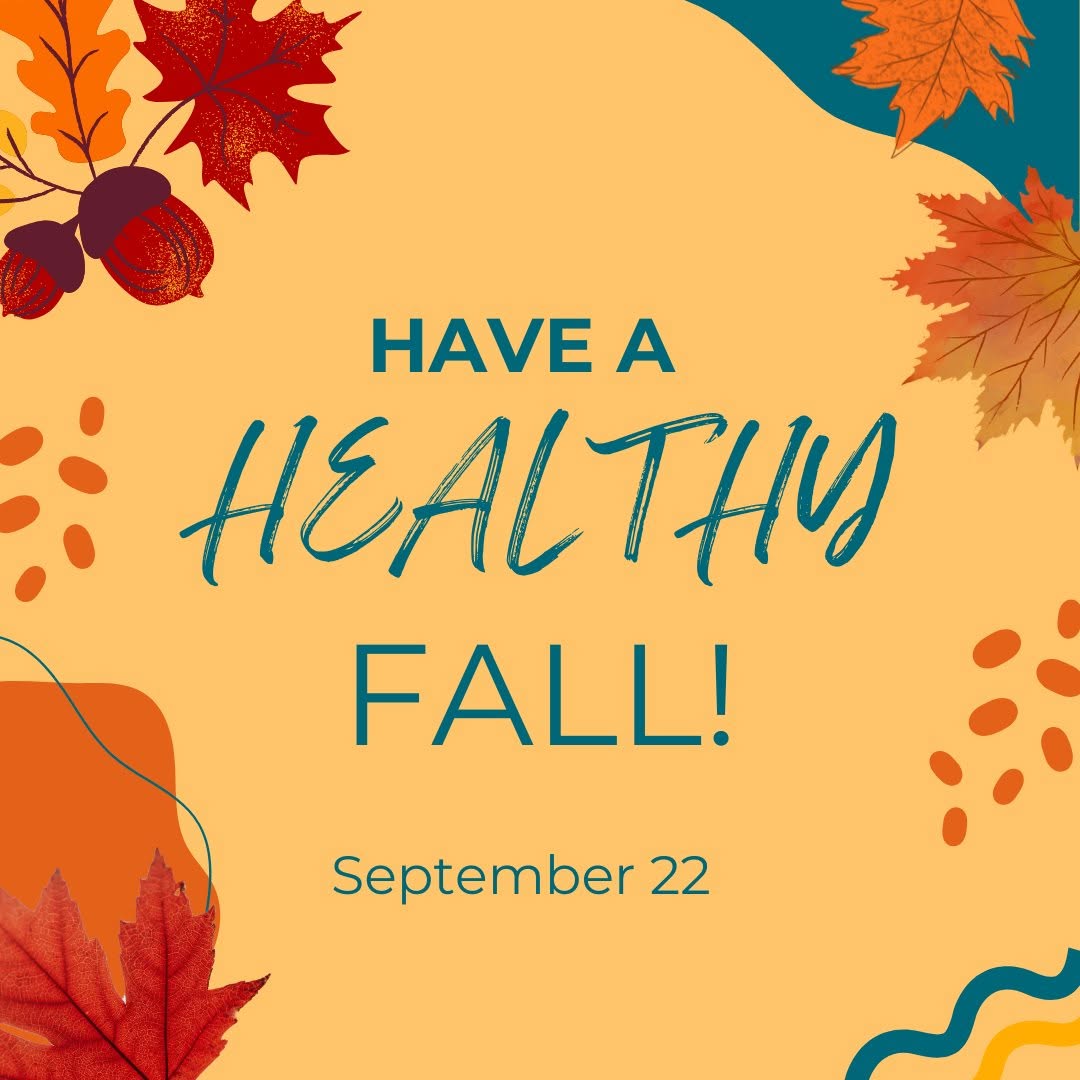 Instagram post by Dr. William H. Brown, III: 🍂It's the first day of fall!🍂 Ensure you and your family stay healthy this autumn by following these health tips: 1) Get vaccinated: Get y…