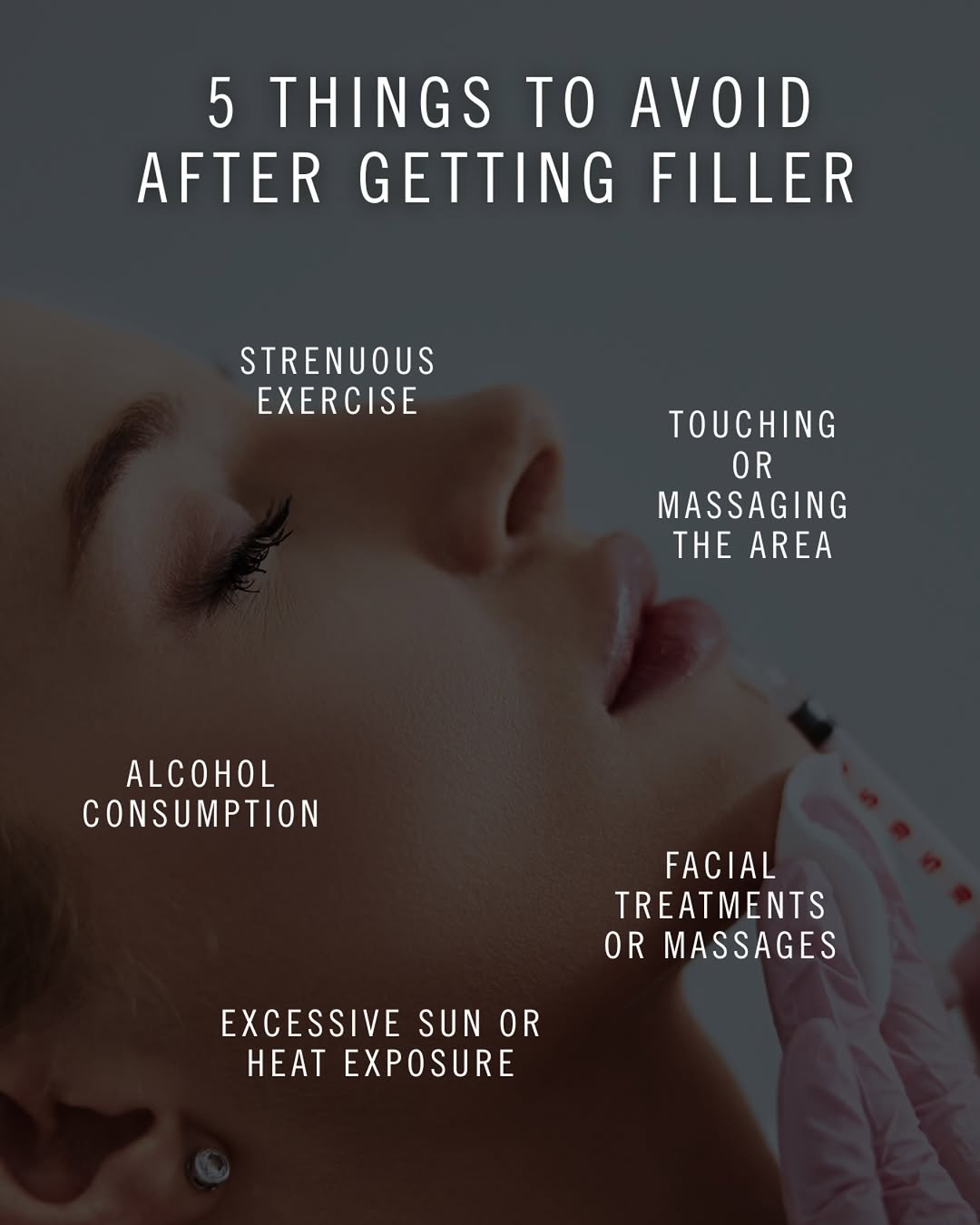Instagram post by Dr. William Kwan: Post-filler care is just as important as the treatment itself. To ensure optimal results, proper aftercare helps reduce swelling, prevent co…