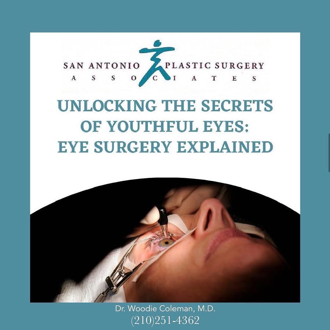 Instagram post by Dr. Woodward Coleman: Say goodbye to tired eyes and hello to youthful beauty! Schedule a consult with Dr. Coleman, voted a San Antonio’s #TopDoctor, to learn all …