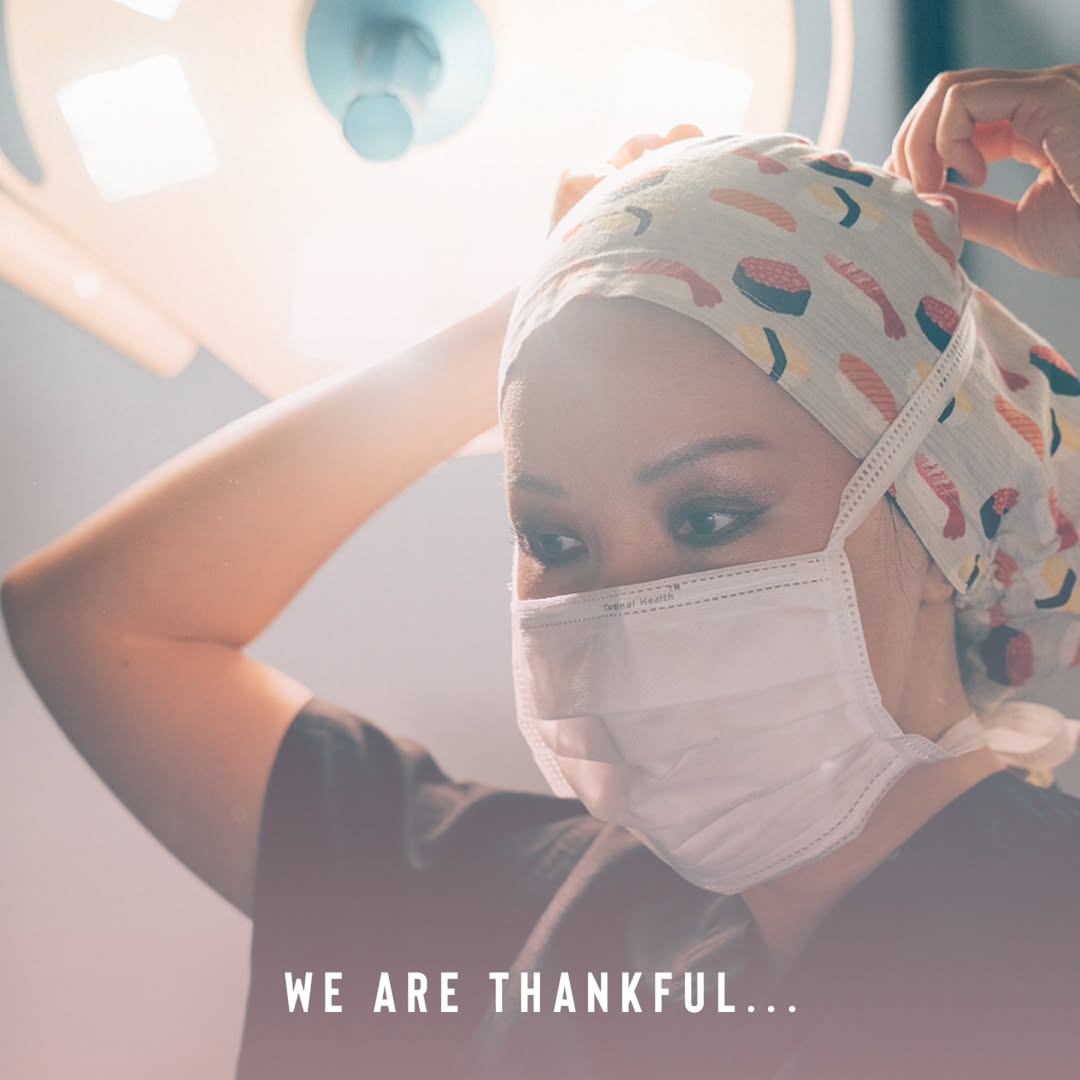 Instagram post by Dr. Yirae Ort: The other day I asked my staff what they are thankful for, and I also shared mine🙏🏽❤️. It was nice to express the feelings of gratitude th…