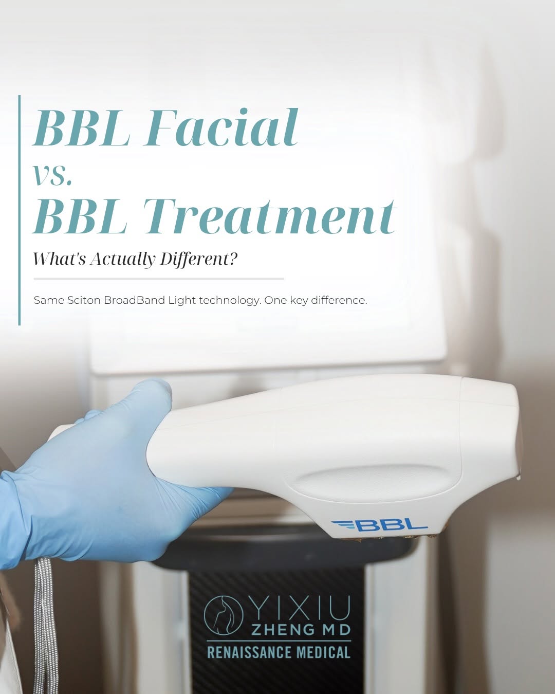 Instagram post by Dr. Yixiu Zheng: BBL Facial vs. BBL Treatment - swipe to see what’s actually different (most people get this wrong) Everyone asks for a “BBL Facial”. Not eve…