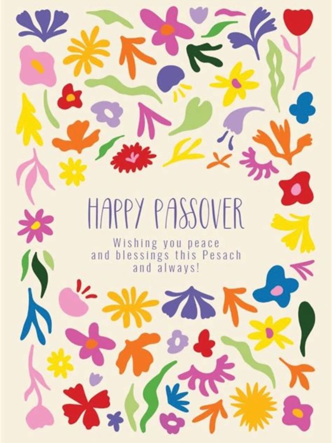 Instagram post by Dr. Zachary Gerut: Happy Passover to all who celebrate!