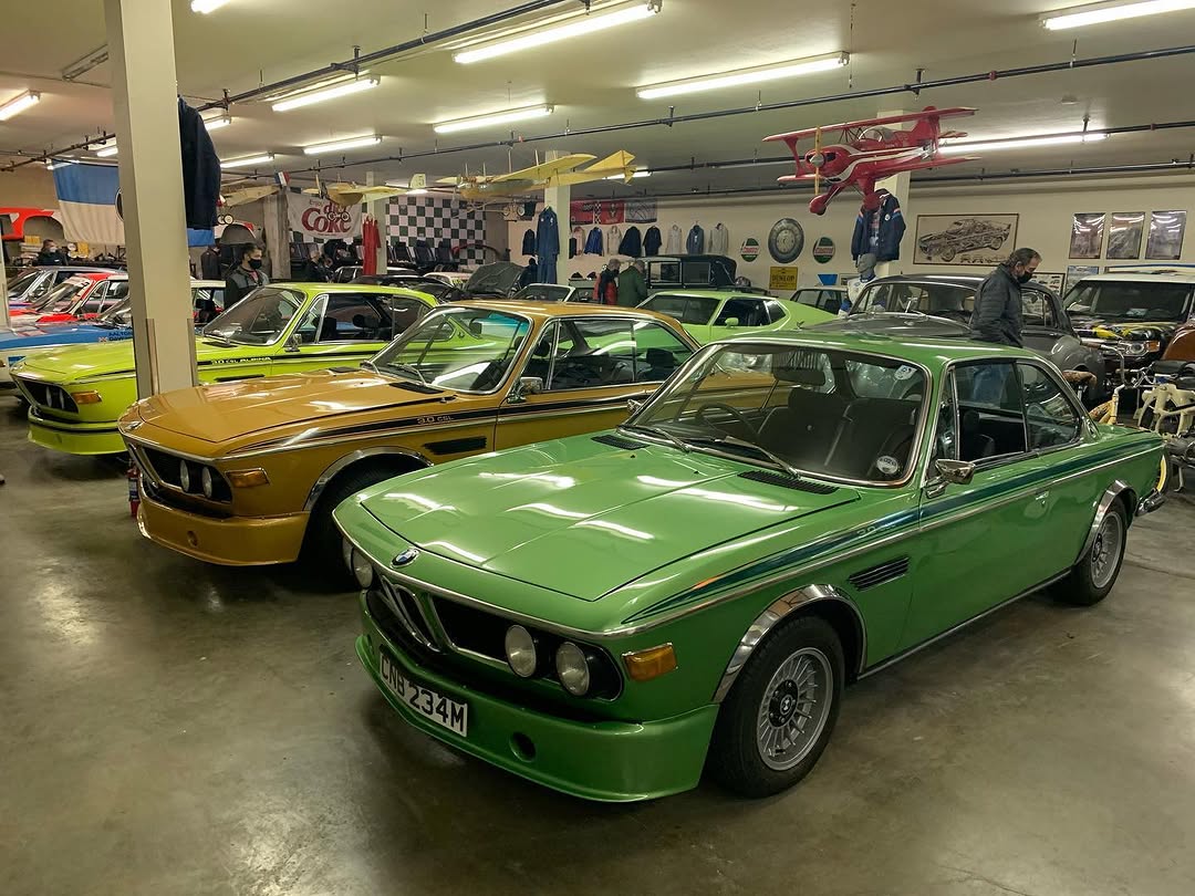 Instagram post by Dr. Zachary Joos: Through an unmarked door #bmw #bmwcca #artcar #30csl