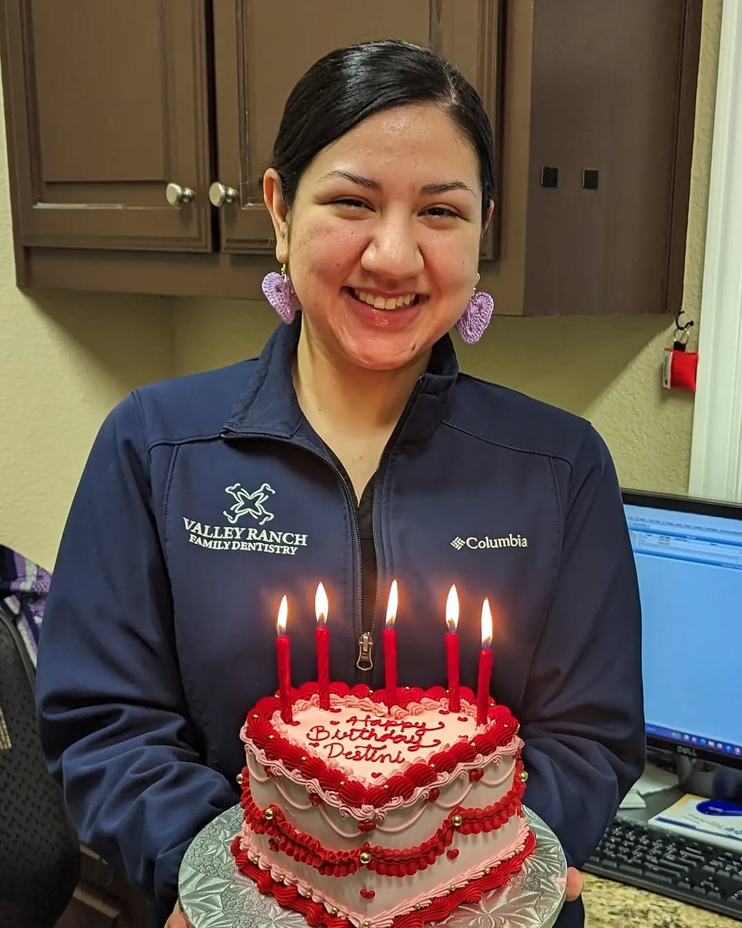 Instagram post by Dr. Zack Hegazin: Happy birthday to Destini!!