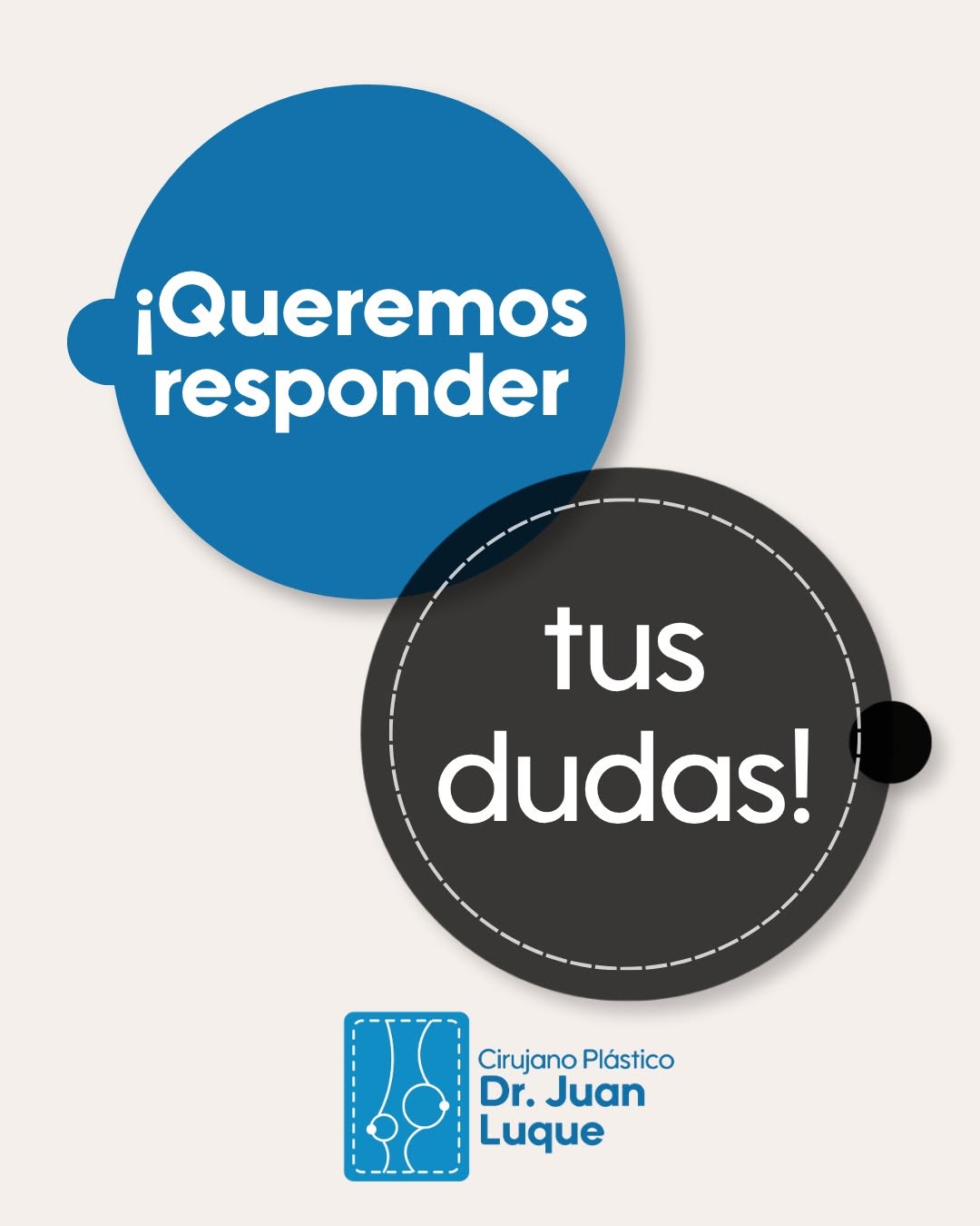 Instagram post by Juan Luque: ¡Tus preguntas serán nuestro próximo contenido! Escríbenos en los comentarios todas tus preguntas sobre cirugías, procedimientos o recuperac…