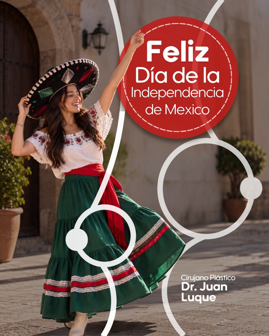Instagram post by Juan Luque: ¡Viva México! 🇲🇽✨ Hoy celebramos la fuerza, la belleza y la cultura que nos llena de orgullo. Que disfruten estas fiestas patrias en compa…