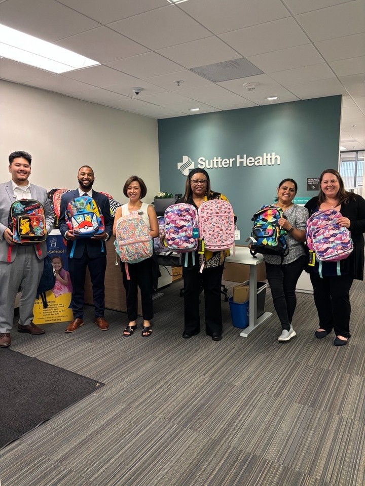 Instagram post by Kevin K. Wong: 🎒 More than 3,300 backpacks ✏️ Nearly 9,000 school supplies donated 🫶 53 Sutter locations lending a hand Together, these numbers mean thou…