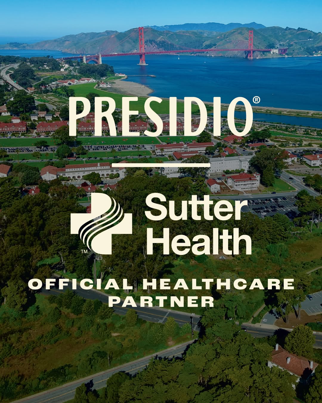 Instagram post by Kevin K. Wong: A healthier future starts in the park. Sutter Health and the Presidio Trust are excited to announce the launch of a first-of-its-kind partne…