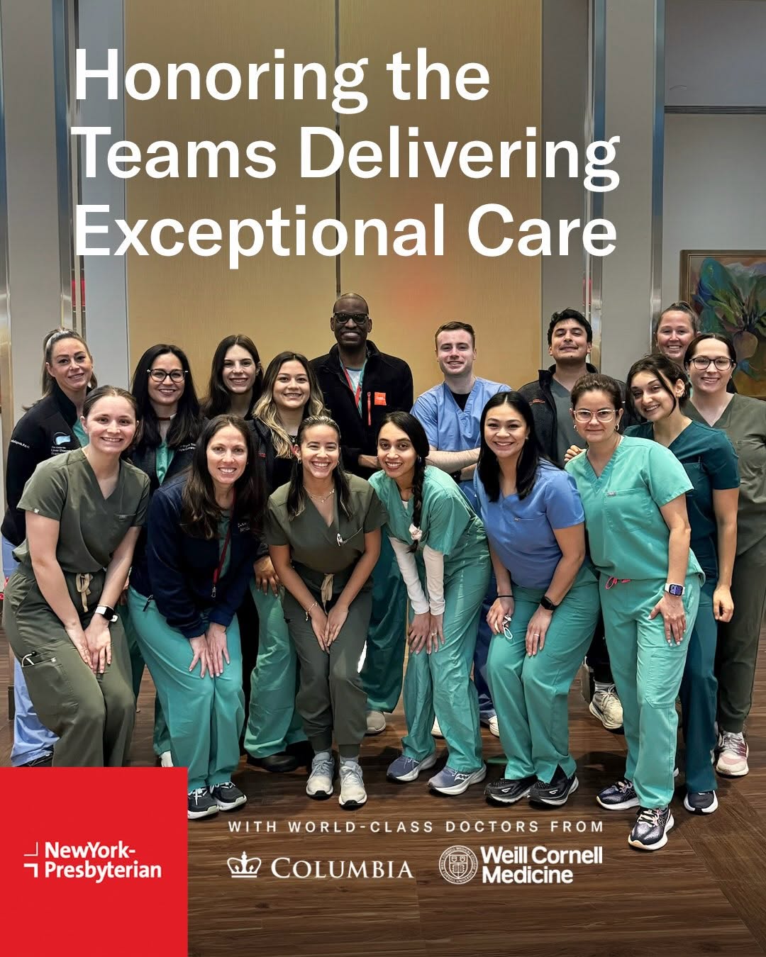 Instagram post by Sang Woo Lee: Thank you to our incredible teams. Every day, you provide exceptional care to our patients with extraordinary skill, dedication, and compass…