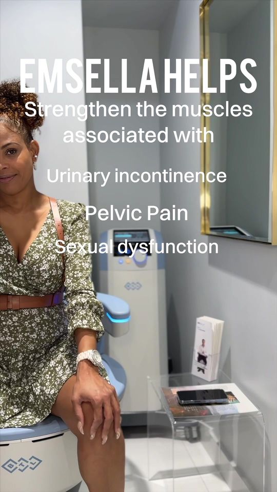 Video by Dr. Alonso Martin: Want to strengthen your pelvic floor muscles? Try Emsella! The Emsella chair works by using targe…