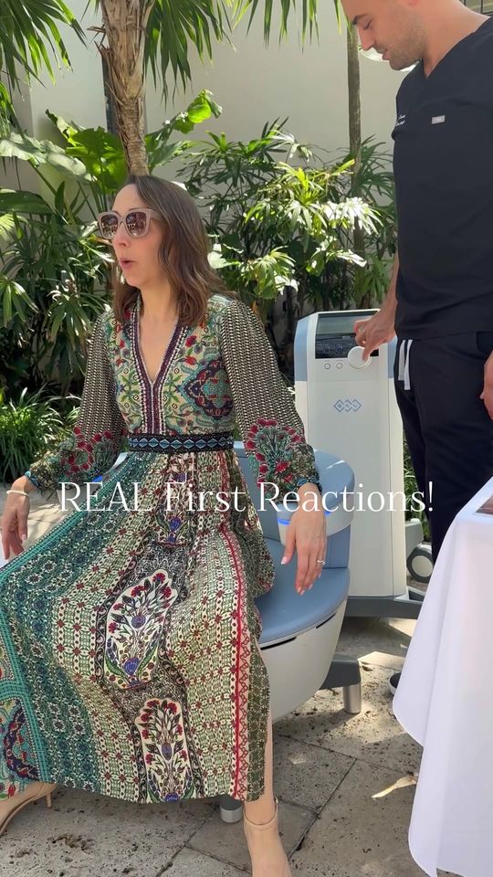 Video by Dr. Alonso Martin: Have you ever been curious about EMSELLA and what it feels like? We took EMSELLA to Fisher Island…
