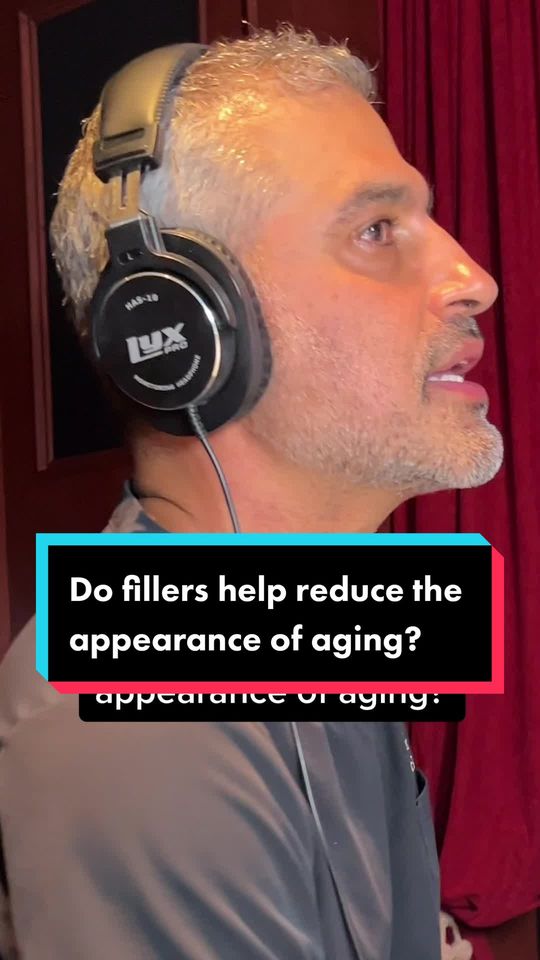 Video by Dr. Amir M. Karam: Do fillers help reduce the appearance of aging…? Interesting question that we got into on @shesa1…