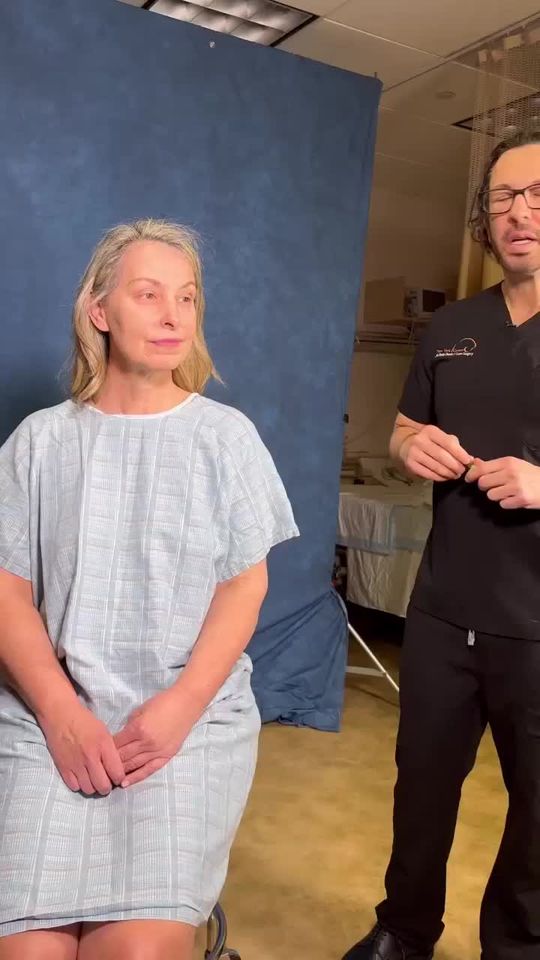 Video by Dr. Andrew Jacono: Just marking my beautiful 53 year old patient for her live extended at the @bakergordonsymposium…