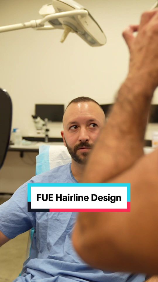 Video by Dr. Christopher Varona: Let’s design the ideal hairline for this patient.