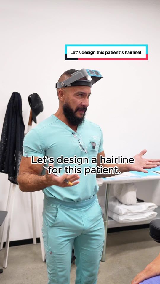 Video by Dr. Christopher Varona: Let’s design this patient’s hairline!