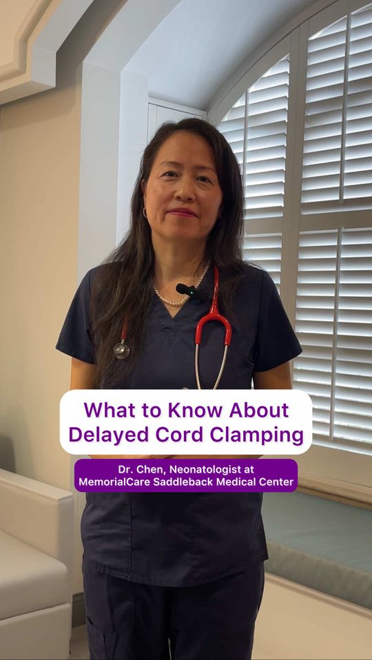 Video by Dr. Daniel Sternfeld: Did you know waiting to clamp the cord just 30–60 seconds after birth has many benefits including…