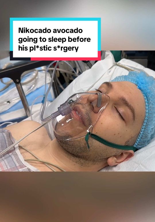 Video by Dr. J. Timothy Katzen: Nikocado Avocado going to sleep before his skin removal @Nikocado Avocado