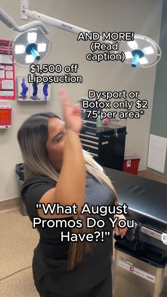 Video by Dr. James Knoetgen, III: Our August promos are LIVE! 🎉✨ Don’t miss out on these amazing deals. ✨ Medical Aesthetics: - Dy…